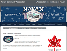 Tablet Screenshot of navan.on.ca
