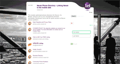 Desktop Screenshot of navan.tel